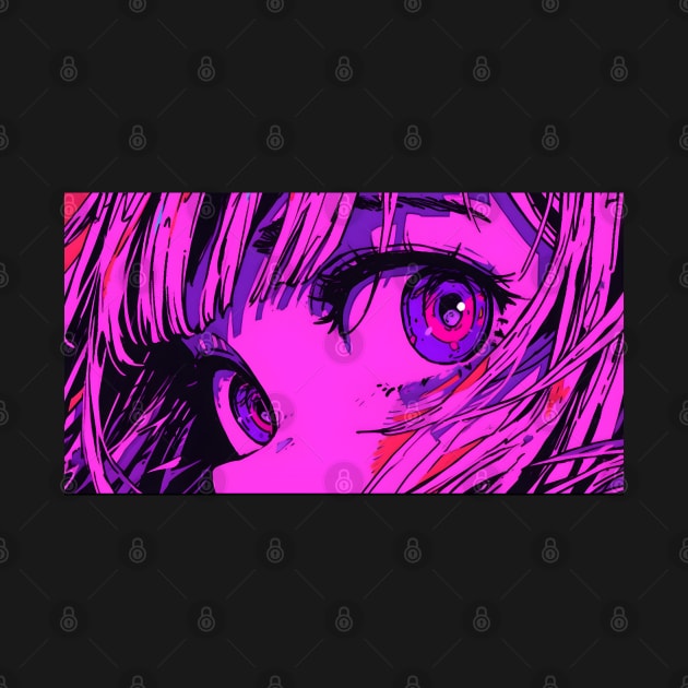 Anime Girl Eyes by Trippycollage