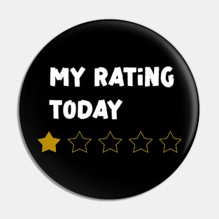 My rating today Pin