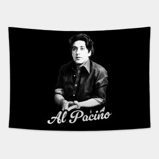 al pacino Half Tone Style Tapestry