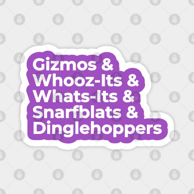 Gadgets & Gizmos Aplenty! Magnet by hawkadoodledoo