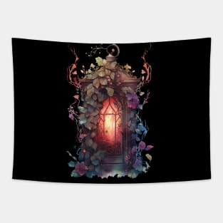 Fairy Door Watercolor 1 Come Through Tapestry