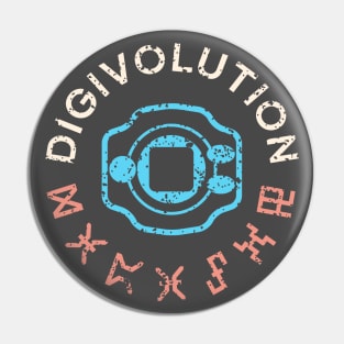 Digivolution mood Pin