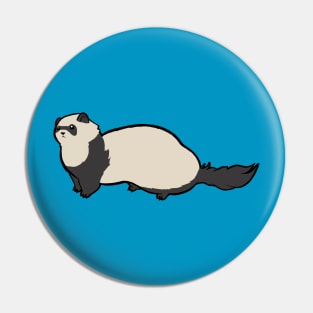 Cute Ferret Pin