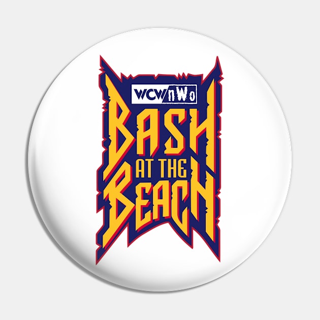 WCW Bash At The Beach Pin by Authentic Vintage Designs