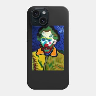 COLOURFUL (COLORFUL) CLOWNS VAN GOGH STYLE Phone Case