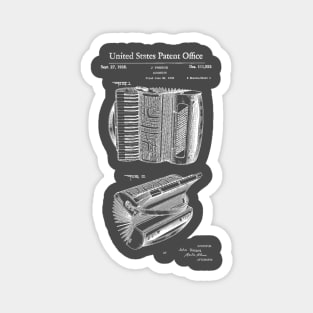 Accordion Patent 1938 Magnet