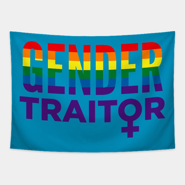 Gender Traitor Tapestry by Krobilad