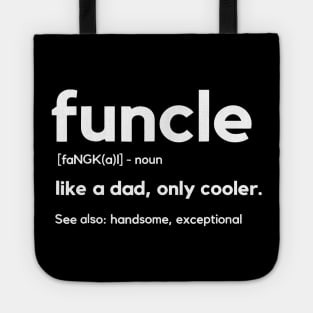 Mens Funcle Funny Uncle Tote