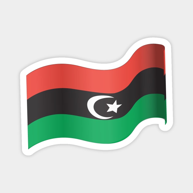 Libya Magnet by traditionation