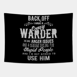 Crazy Warder (Light) Tapestry