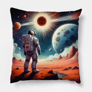 MARS AND THE STARS 10A Pillow