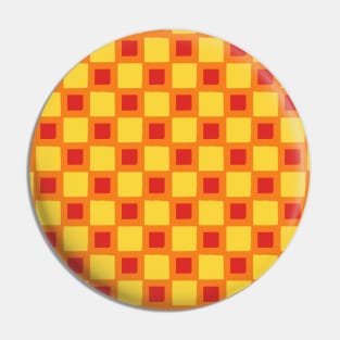 Yellow and Orange Squares Seamless Pattern 019#001 Pin