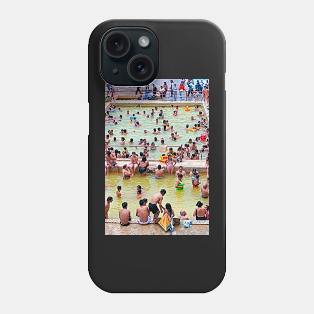 Swimming Pool  Banos Phone Case by bulljup