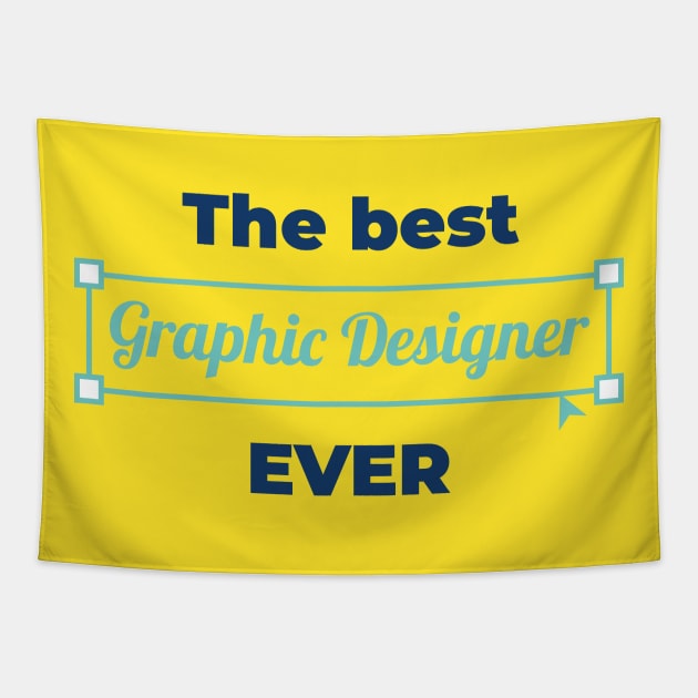 The best graphic designer Tapestry by GraphicDesigner