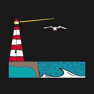 North Sea Lighthouse T-Shirt