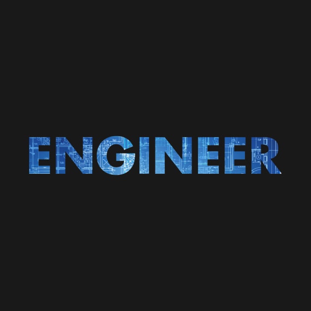 Engineer Blueprint Text by SkelBunny