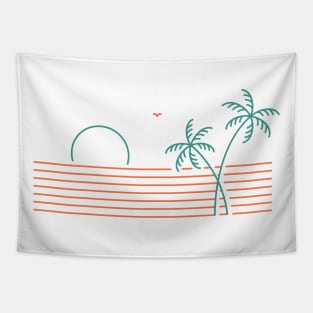 Summer Beach Vibes 2 Tapestry