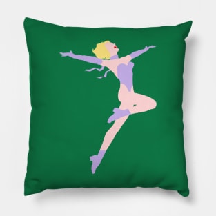 Joyful blonde Pillow