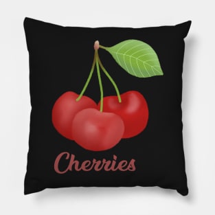 Cherries Pillow