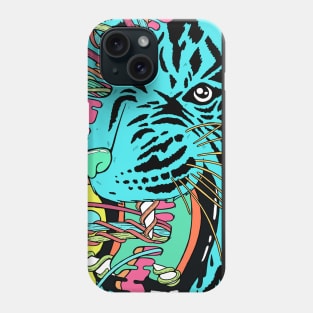 Psychedelic Tiger Phone Case