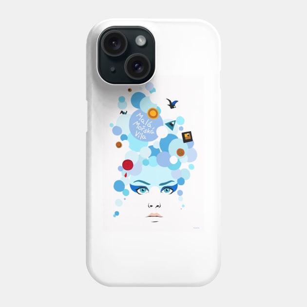 Mala Morska Vila / The Little Mermaid Movie Art Phone Case by PhilRayArt