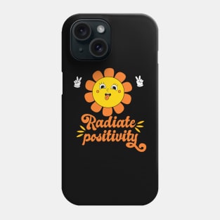 Radiate Positivity Cute Daisy Sunshine Phone Case