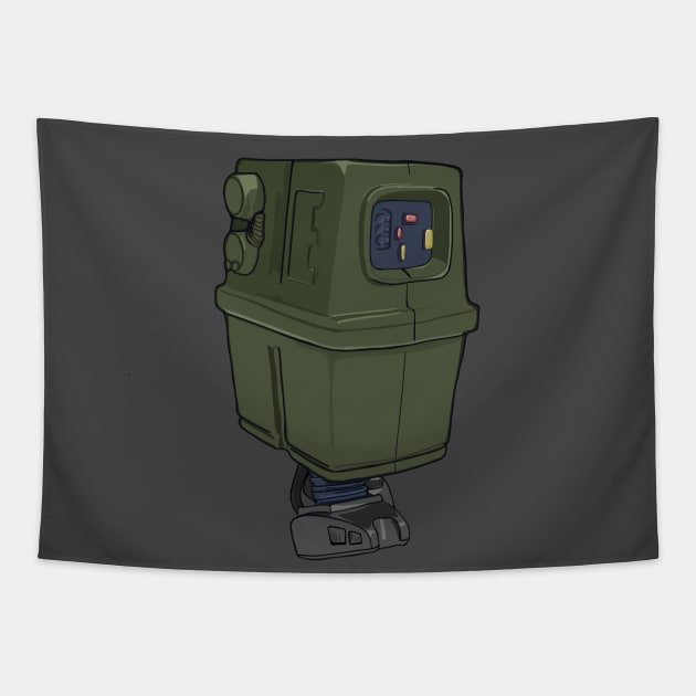 Gonk Droid - Tatooine Edition Tapestry by GonkSquadron