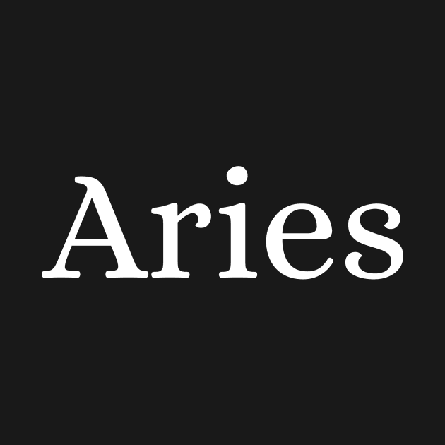 Aries by Des