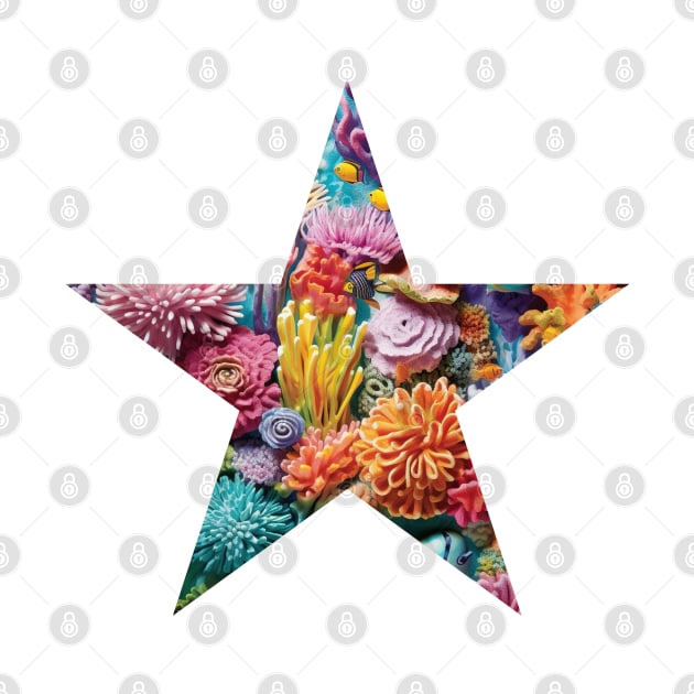 Coral Reef Star by KayBee Gift Shop