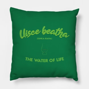 Uisce beatha - The Water of Life Pillow