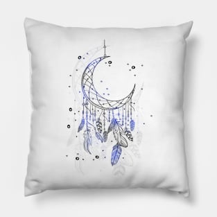 Dreamcatcher Moon Pillow