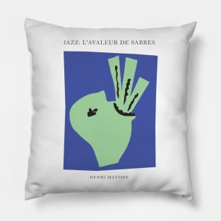 Henri Matisse - Jazz Series: L'avaleur de sabres #33 Pillow