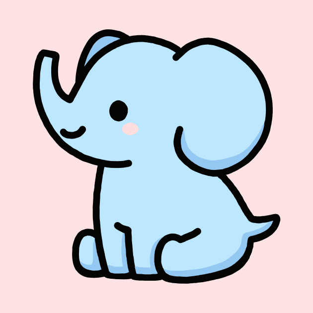 Elephant by littlemandyart