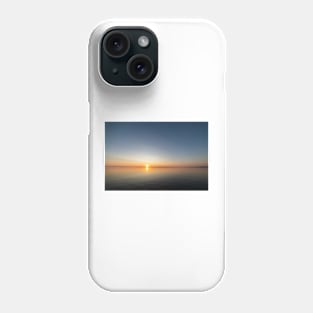 Calm serene sunrise lake scenery Phone Case