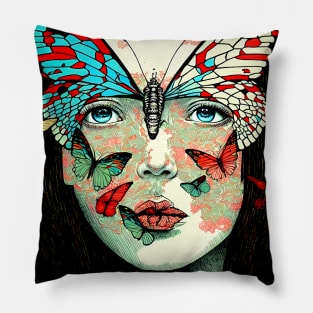 Butterfly Princess No. 1: Perfection is Overrated Pillow