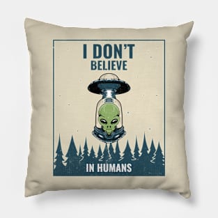 UFO Aliens Are Real Pillow