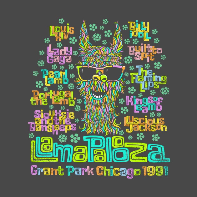 Llamapalooza 2020 by kg07_shirts