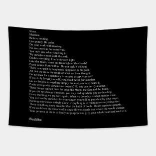 Buddha Quotes Tapestry