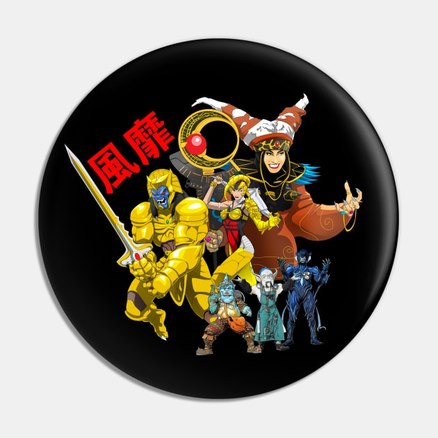 Zyuranger Bandora Conquer Pin by CoolDojoBro