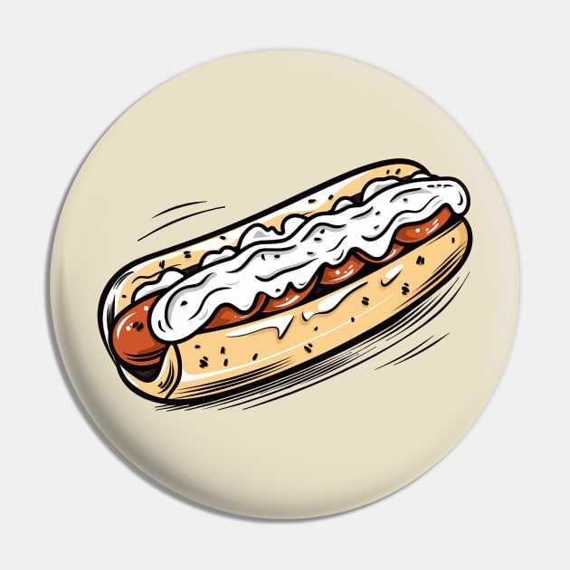 Captain Spaulding's Hot Dog Pin by laygarn