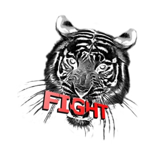 tiger fight T-Shirt