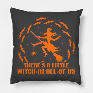 A little witch in all of us Pillow