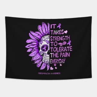 Raise Fibromyalgia Awareness Tapestry