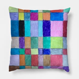Color Rectangles Pillow
