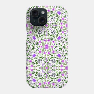 Vector floral patterns that remind you of nature Phone Case