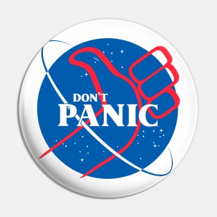 DON'T PANIC Pin