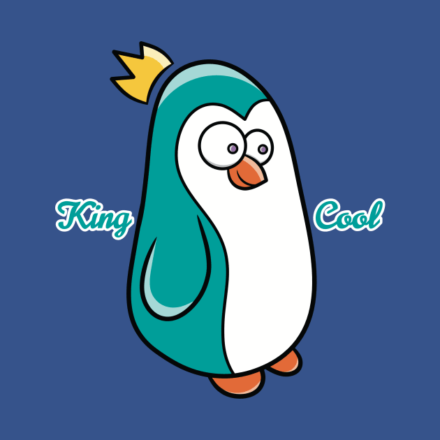 King Cold Penguin by RD Doodles