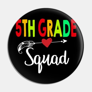 2nd Grade Squad Teacher Back To School Pin