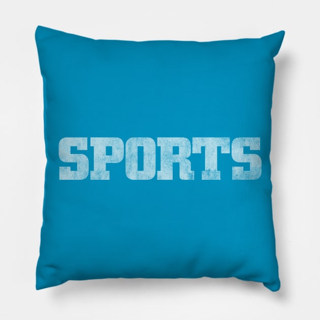 SPORTS Pillow by Seabastion