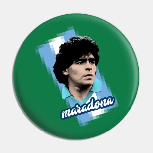 Diego Armando Maradona Tribute Pin